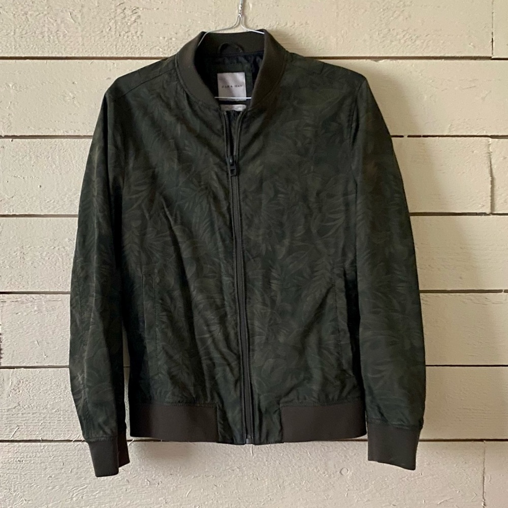 Zara mens bomber jacket